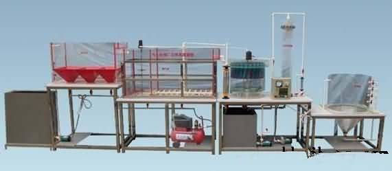 污水處理廠立體布置模型,環(huán)境工程實驗裝置 ,污水處理模型,化學化工設備